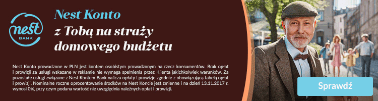 najlepsze konto osobiste w Polsce - Nest Bank